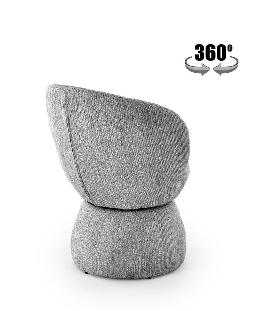 Valgomojo kėdė/fotelis K581 pilkos sp.