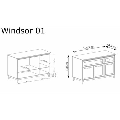 WINDSOR W-1 komoda