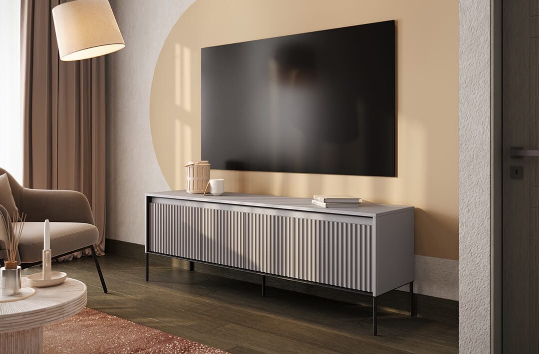 TREND TR-05 RTV/TV spintelė (pilka)