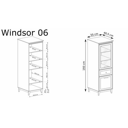 WINDSOR W-6 vitrina