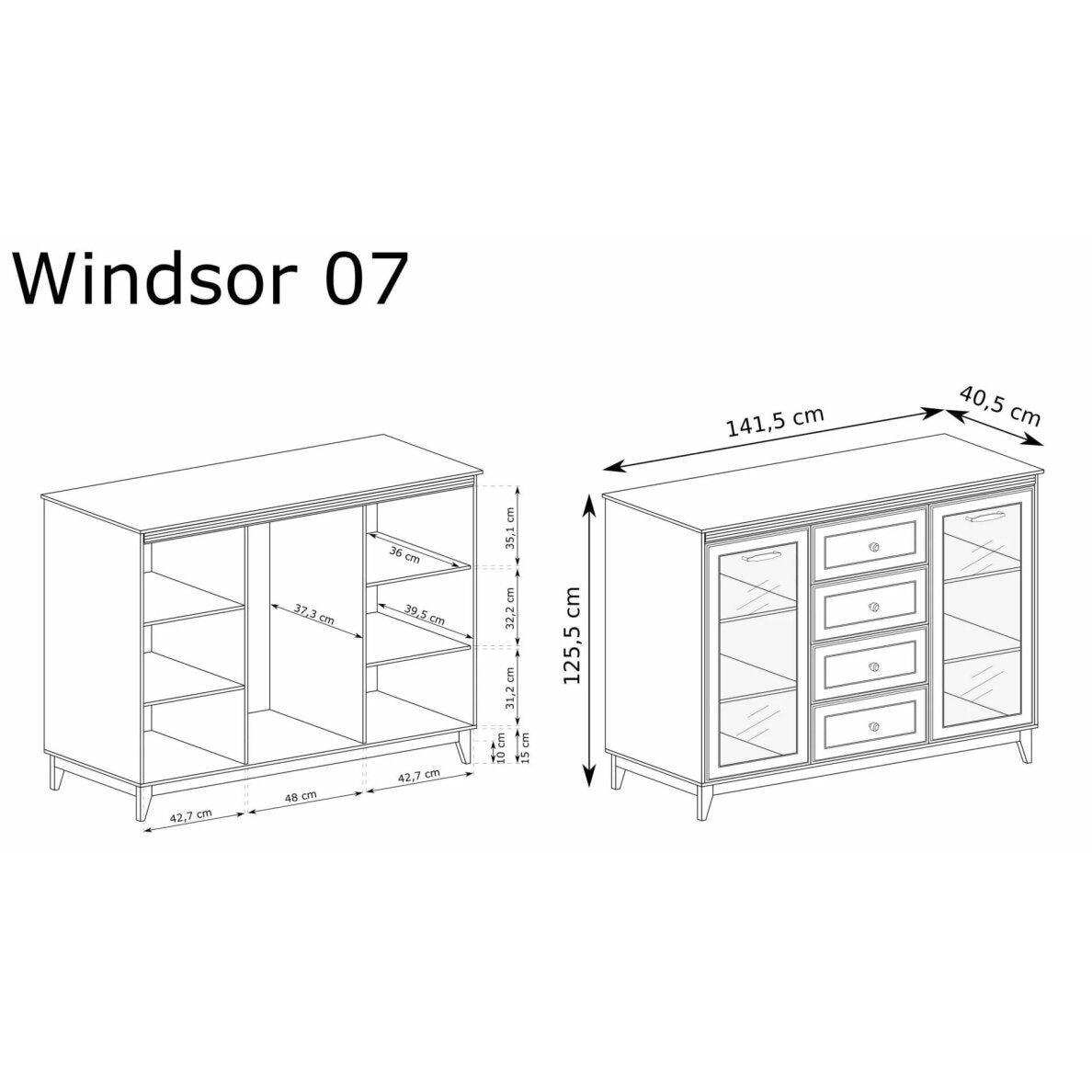 WINDSOR W-7 vitrina
