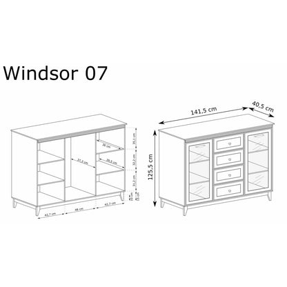 WINDSOR W-7 vitrina