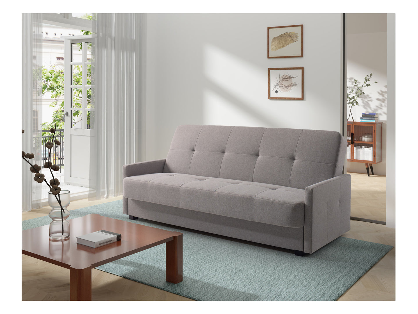 Sofa-lova Maro 3K – kompaktiškas komfortas